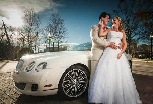 LEICESTER WEDDING CAR HIRE BENTLEY