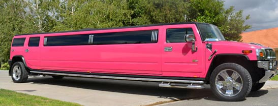 Leicester Pink Hummer Limo Hire